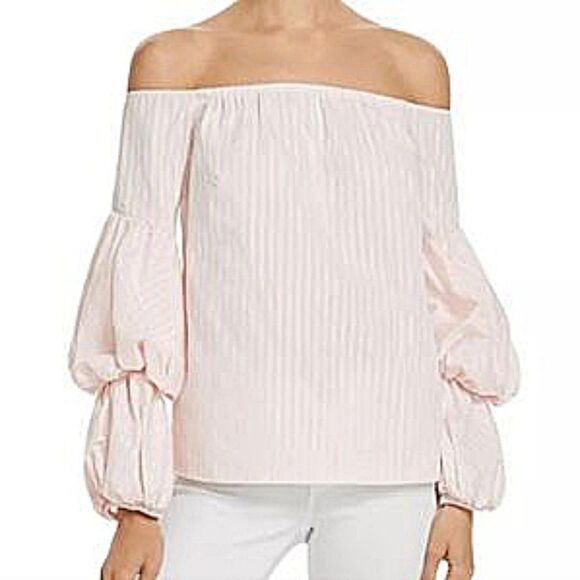 Petersyn Lily Off Shoulder Cotton Top Small NWT - Picture 1 of 7